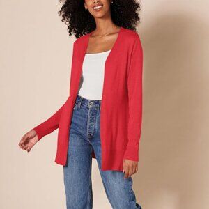 NWT Amazon Essentials Open Front Cardigan M